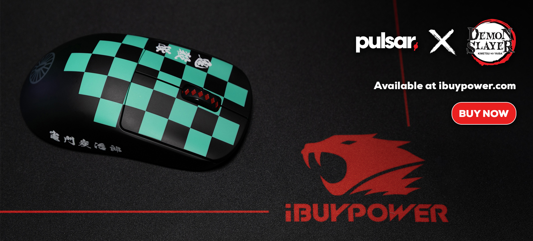 Pulsar Demon Slayer Mouse Tanjiro